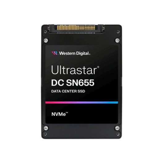 Disco Duro Western Digital Ultrastar SN655 3,84TB SSD U.3 6800MB/s NVMe Crittografia