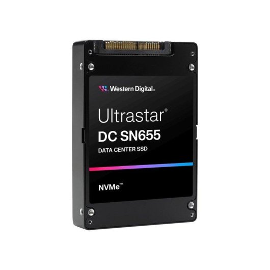 Disco Duro Western Digital Ultrastar SN655 3,84TB SSD U.3 6800MB/s NVMe Crittografia