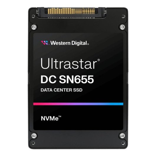 Disco Duro Western Digital Ultrastar SN655 3,84TB SSD U.3 6800MB/s NVMe Crittografia