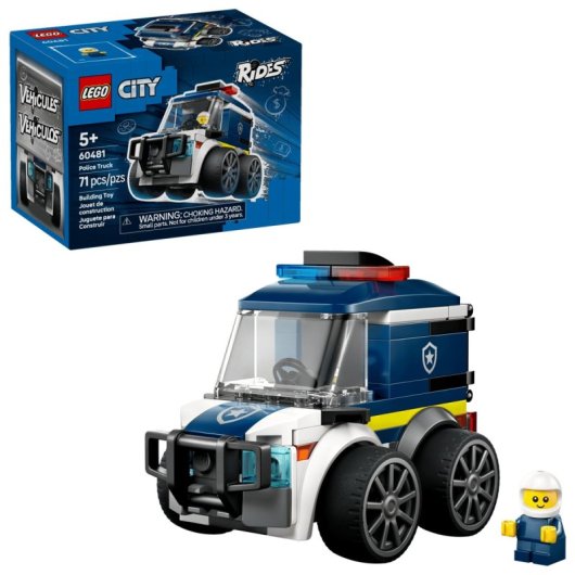 LEGO City Camião Da Polícia 60481 59 peças