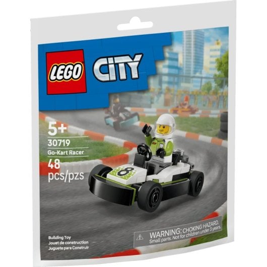 LEGO City Piloto de Karting 30719 48 piezas
