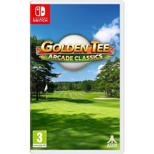 Jeu Nintendo Switch Just For Games Golden Tee Arcade Classics édition physique extras