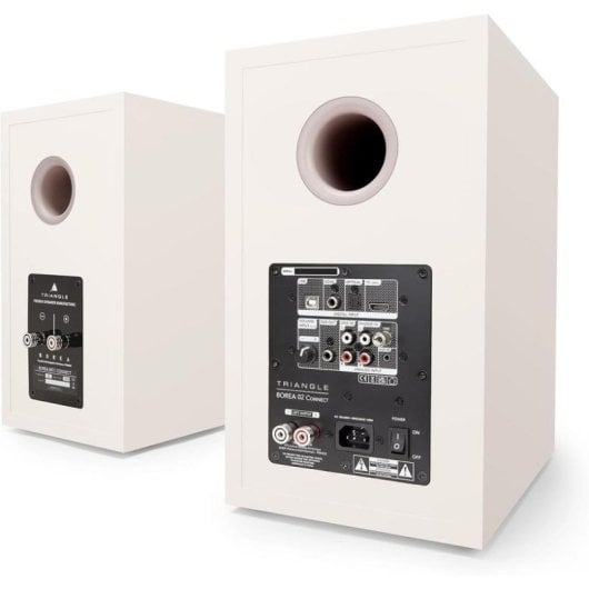 Enceintes Triangle Actives Bluetooth 100W avec télécommande et entrée phono