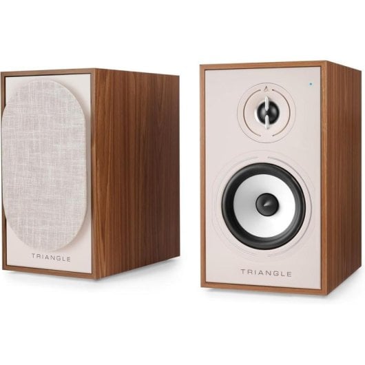 Enceintes Triangle Actives Bluetooth 100W avec télécommande et entrée phono