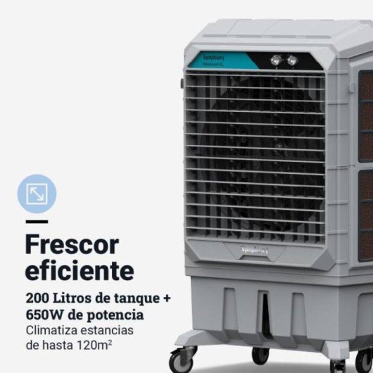 Climatizador evaporativo Universal Blue SYMPHONY XL-200 200L 18000 m³/h industrial