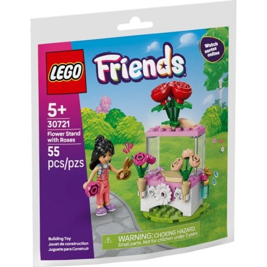 LEGO Friends Quiosco de Flores con Rosas 30721 55 piezas