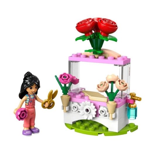LEGO Friends Quiosco de Flores con Rosas 30721 55 piezas
