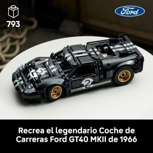 LEGO Technic Ford GT40 MKII 42223 793 peças