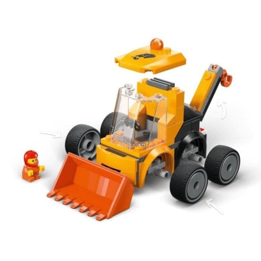 LEGO City Chargeuse De Construction 60483 61 peças