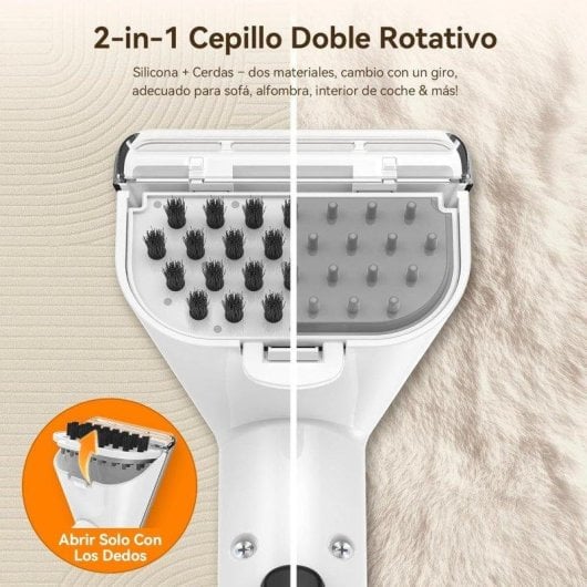 Aspirador de Água Uwant Y100 600W 18kPa Depósito Duplo Autolimpeza