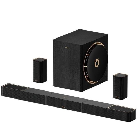 Barra de Sonido Ultimea Skywave X60 7.1.4 840W Bluetooth HDMI eARC Dolby Atmos