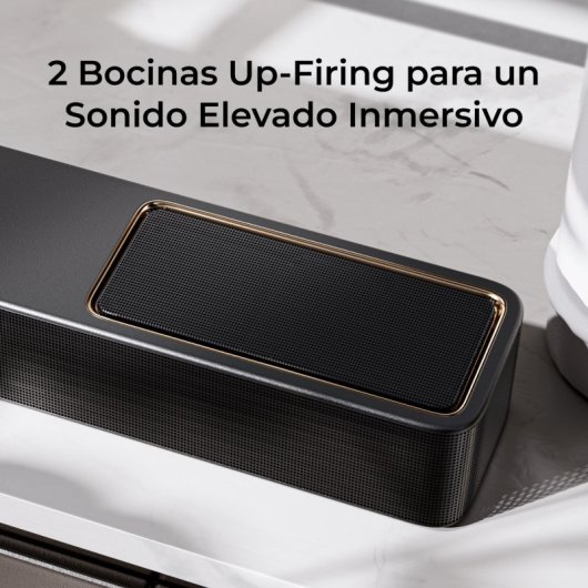 Ultimea Barra de Sonido 5.1.2ch Dolby Atmos, Skywave Series 530W con Subwoofer para TV