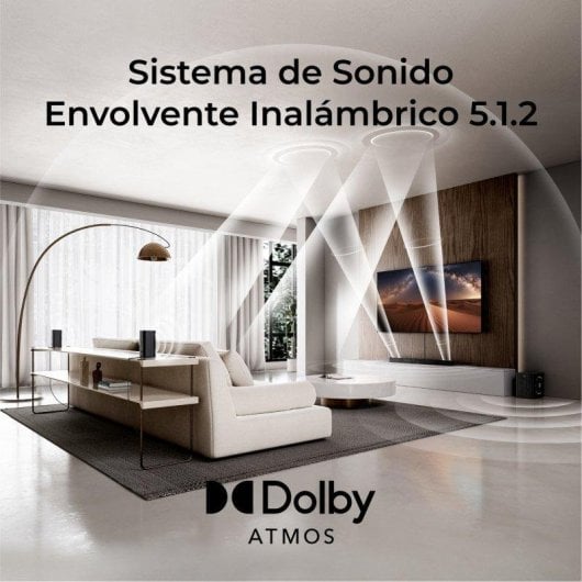 Barra di suono Ultimea Skywave X40 Bluetooth HDMI eARC 530W Dolby Atmos App