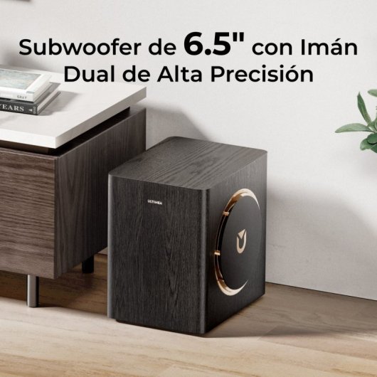 Ultimea Barra de Sonido 5.1.2ch Dolby Atmos Skywave Series con Altavoces Surround Inalámbricos