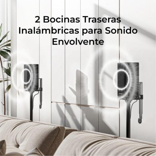 Barra di suono Ultimea Skywave X40 Bluetooth HDMI eARC 530W Dolby Atmos App