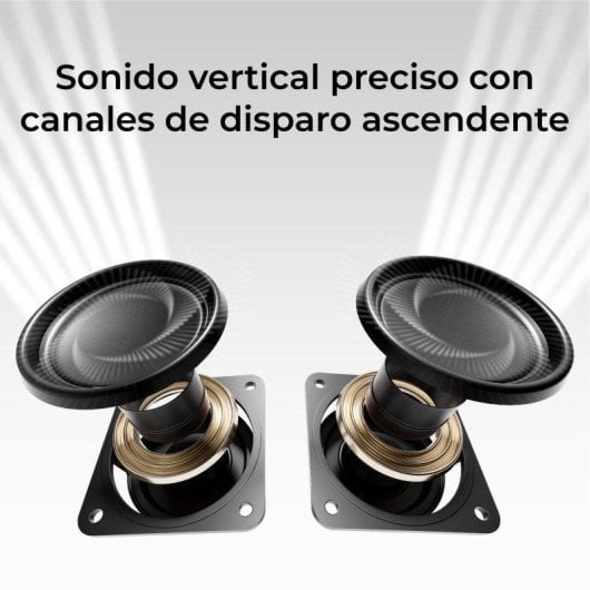 Barra de som Ultimea Skywave F30 Boom Bluetooth HDMI eARC Dolby Atmos Subwoofer 6.5" App