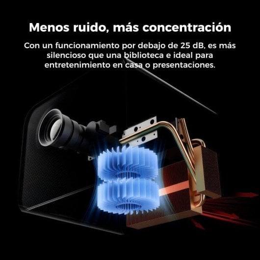 Projecteur Ultimea Poseidon E100 FullHD 1800 Lumens 300" DLP Smart TV 3D HDR10+ Google TV