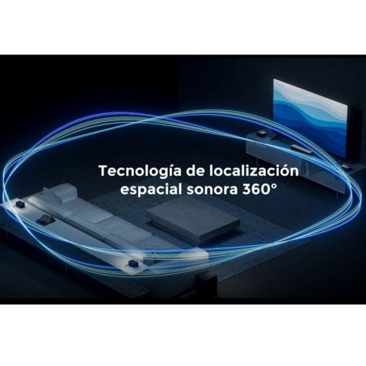 Barra di suono Ultimea Poseidon D80 Boom Bluetooth HDMI 500W Dolby Atmos Surround