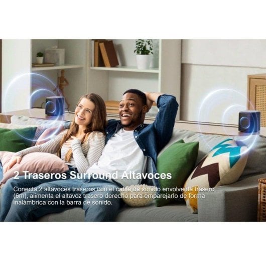 Barra de sonido Ultimea Aura A40 Bluetooth 7.1ch 200W con subwoofer y app