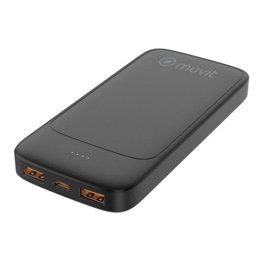 Power Bank Muvit NP57P 10000mAh 2 USB-A USB-C PD20W Nero