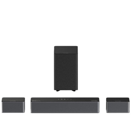 Barra de Sonido Ultimea Poseidon M4T 5.1 450 W Dolby Atmos HDMI eARC con Subwoofer Inalámbrico y 2 Altavoces Traseros