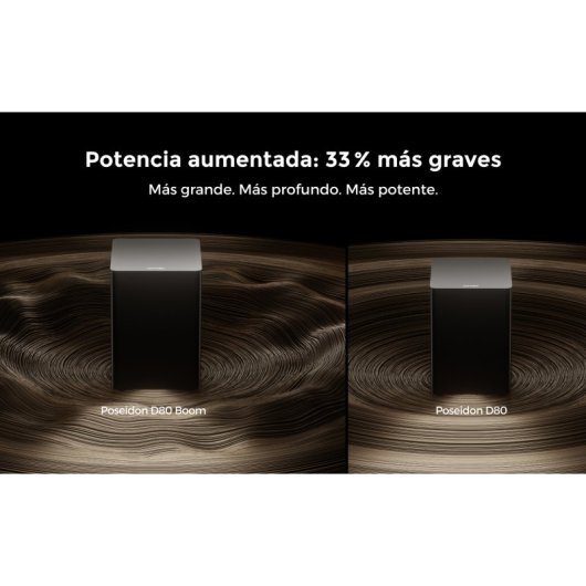 Soundbar Ultimea Poseidon D80 Boom 7.1 Bluetooth Dolby Atmos 500W HDMI Kabelloser Subwoofer