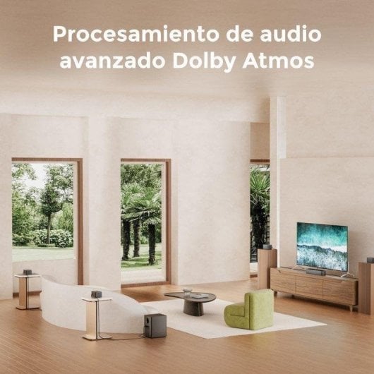Barra Sonora Ultimea Poseidon D80 Boom Dolby Atmos 7.1 500W Bluetooth HDMI Subwoofer wireless
