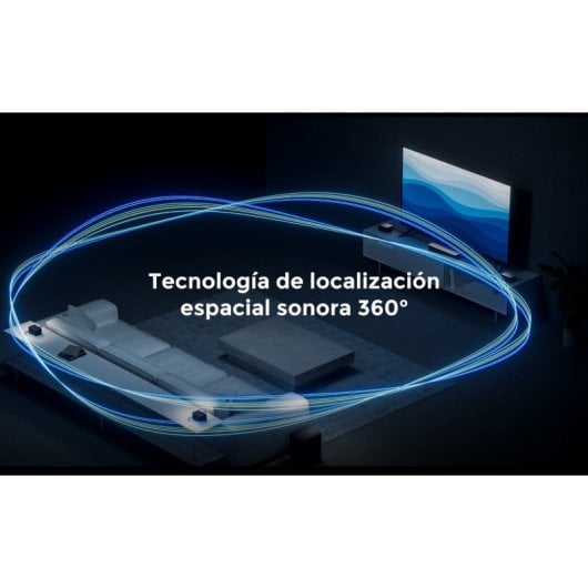 Soundbar Ultimea Poseidon D80 Boom 7.1 Bluetooth Dolby Atmos 500W HDMI Kabelloser Subwoofer