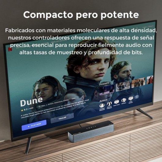 Barra Sonora Ultimea Poseidon D80 Boom Dolby Atmos 7.1 500W Bluetooth HDMI Subwoofer wireless