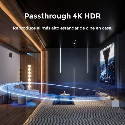 Barra Sonora Ultimea Poseidon D80 Boom Dolby Atmos 7.1 500W Bluetooth HDMI Subwoofer wireless