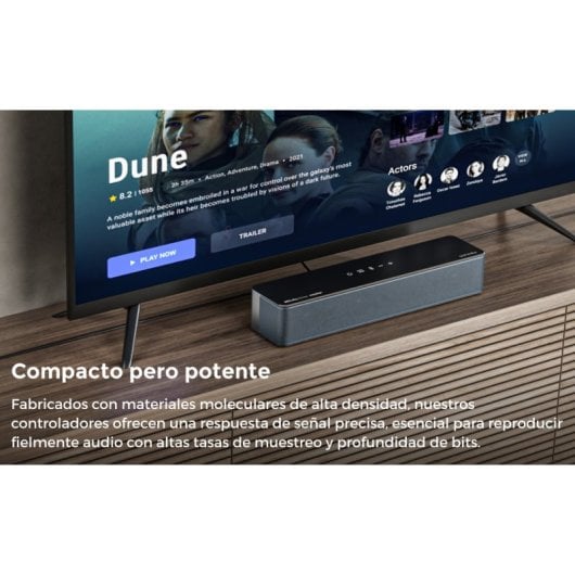 Soundbar Ultimea Poseidon D80 Boom 7.1 Bluetooth Dolby Atmos 500W HDMI Kabelloser Subwoofer