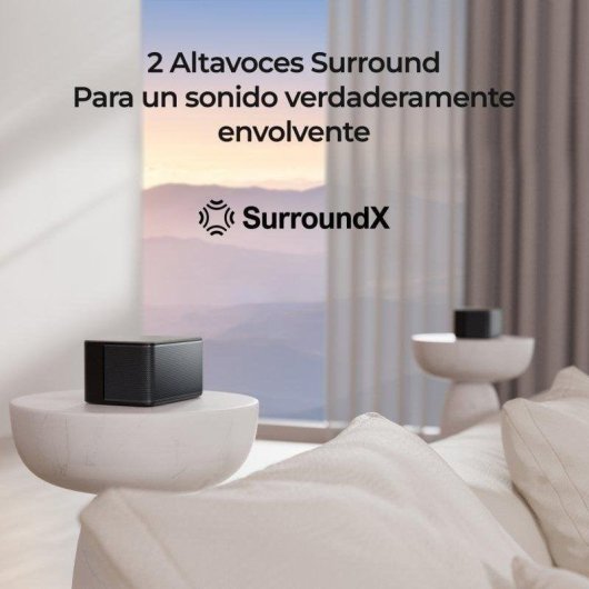 Barra de Som Ultimea Poseidon M4t 5.1 450W Bluetooth HDMI-eARC Dolby Atmos