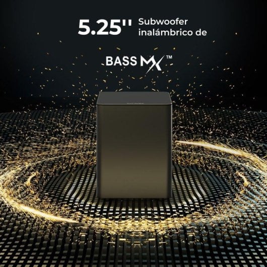 Soundbar Ultimea Poseidon M4t Bluetooth HDMI-eARC 450W mit Dolby Atmos App-Steuerung