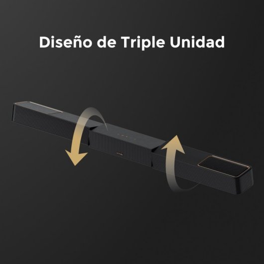 Ultimea Barra de Sonido 7.1.4ch Dolby Atmos, Skywave Series 840W Subwoofer 8" Inalámbrico