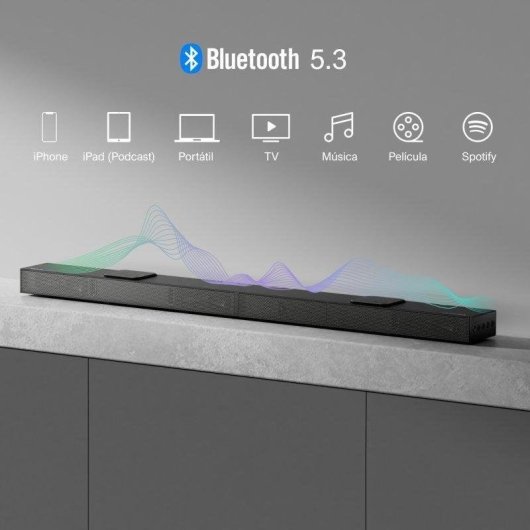 Barra Sound Ultimea Nova S80 5.1.2 520W Bluetooth HDMI Dolby Atmos
