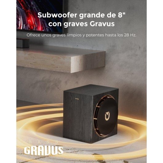 Barre de son Ultimea Skywave X60 sans fil HDMI eARC 840W Dolby Atmos Surround