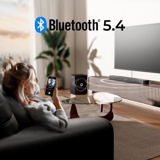 Barra de sonido Ultimea Skywave F30 HDMI eARC Bluetooth 3.1.2 Dolby Atmos Subwoofer 6,5" Control por app Graves potentes