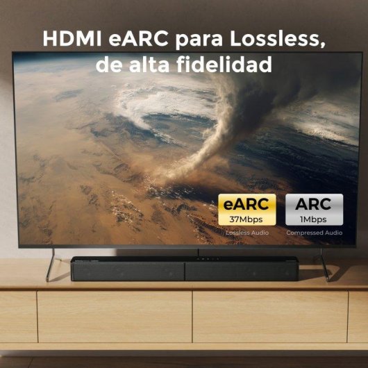 Soundbar Ultimea Poseidon M60 Boom Bluetooth HDMI 340W Dolby Atmos