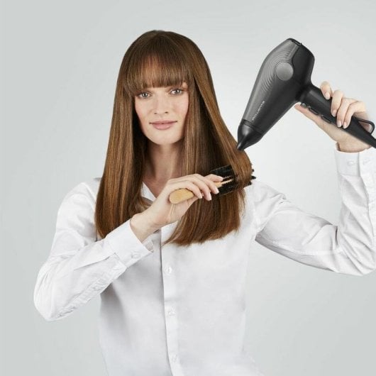 Sèche-cheveux Ionique Rowenta Ultra Silence CV6430 1800W 3 Températures 2 Vitesses Accessoires Noir