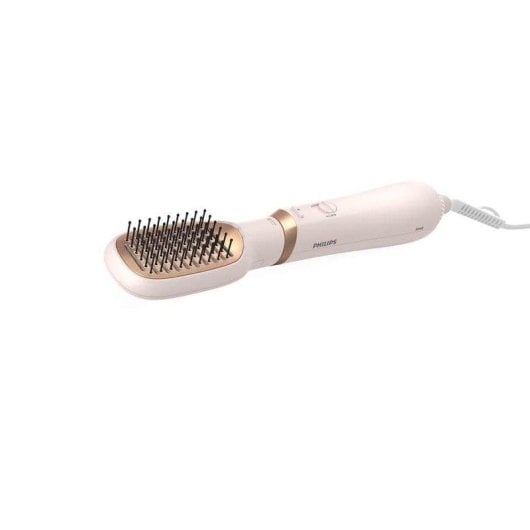 Sèche-cheveux Ionique Philips Série 3000 BHA310/00 800W 3 Températures 2 Vitesses avec Accessoires Or Blanc