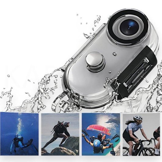 Cámara Deportiva Karawan Sports 4K UltraHD WiFi UltraWide Imán Clip Giratorio