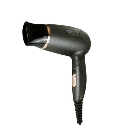 Secador de Cabelo Dobrável Adler Camry CR 2261 1400W 2 Temperaturas 2 Velocidades Cinzento Dourado