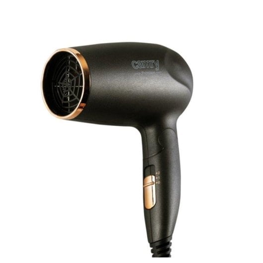 Secador de Cabelo Dobrável Adler Camry CR 2261 1400W 2 Temperaturas 2 Velocidades Cinzento Dourado