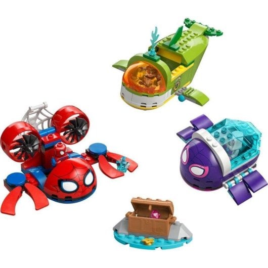Set de construction LEGO 11207 Marvel Spidey Véhicules Sous-Marins 3 Minifigurines