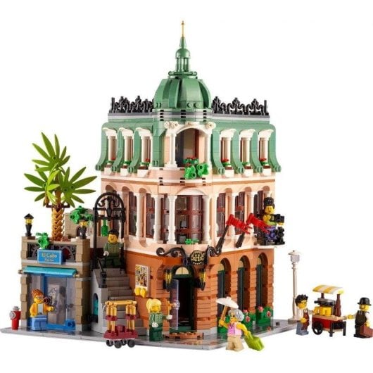 Bausatz LEGO Icons 10297 Hotel Boutique 3066 Teile 7 Minifiguren