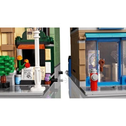Bausatz LEGO Icons 10297 Hotel Boutique 3066 Teile 7 Minifiguren