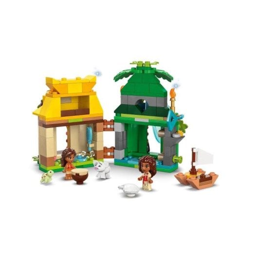 Set costruzioni LEGO Principessa Disney 43260 Diversione Isola con Vaiana 175 pezzi