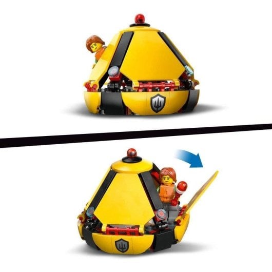 Set de construcción LEGO City 60503 Helicóptero de Guardacostas con cápsula de rescate