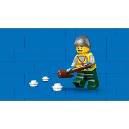 Camion de déneigement LEGO 60490 City avec lame, épandeur et minifigurine