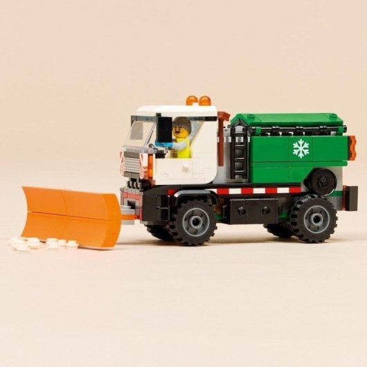 Camion de déneigement LEGO 60490 City avec lame, épandeur et minifigurine